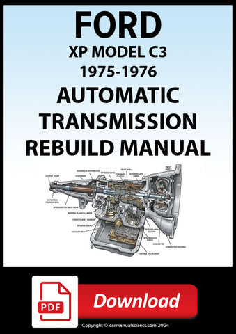 Ford 1975-1976 C3 Automatic Rebuild Manual | PDF Download