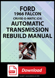 Ford 1966 C4 Automatic Rebuild Manual PDF Download