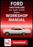 Ford Fairlane 1966 Workshop Service Repair manual. Suites allmodels. PDF Download