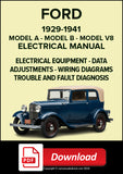 FORD Model A, Model B and V8 1929-1941 Electrical Manual | PDF Download
