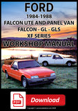 FORD XF Falcon Ute and Panel Van 1984-1988 Workshop Manual | PDF Download