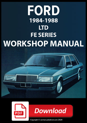 FORD LTD FE Series 1984-1988 Workshop Manual | PDF Download | carmanualsdirect