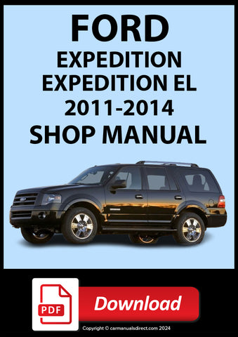 Ford Expedition 5.4L V8 2011-2014 Workshop Manual | PDF Download
