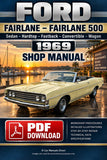 Ford Fairlane and Fairlane 500 1969 Shop Manual | PDF Download