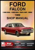 Ford Falcon 1969 2 & 4 Door, Sports Coupe & Futura Shop Manual | PDF Download