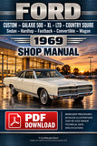 Ford Galaxie 500, XL, LTD, Custom & Wagons 1969 Shop Manual | PDF Download