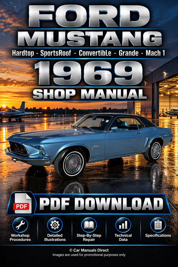 FORD Mustang Hardtop, Sportroof, Convertible Grande, Mach 1 1969 Shop Manual | PDF Download