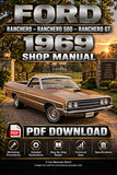 Ford Ranchero, Ranchero 500 & Ranchero GT 1969 Shop Manual | PDF Download