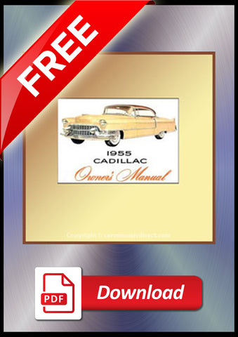 Cadillac 1955 Owners Manual Free | PDF Download | carmanualsdirect