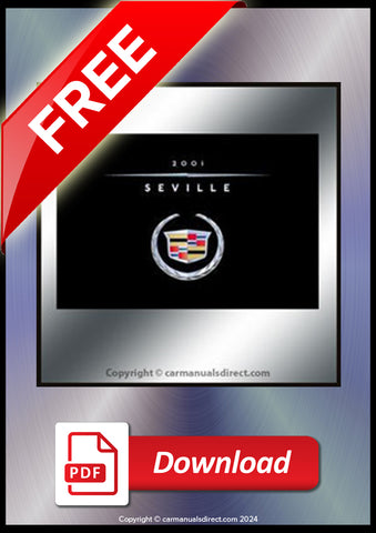 Cadillac Seville 2001 Owners Hand Book - FREE! | PDF Download | carmanualsdirect