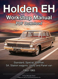 Holden EH Standard, Special, Premier, S4 Workshop Manual | PDF Download