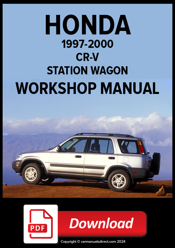 HONDA CRV 1997-2000 Workshop Manual | PDF Download