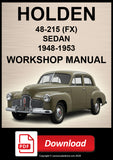 Holden 48-215 (FX) 1948–1953 Workshop Manual | PDF Download