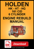 Holden 161 CID Straight 6 HK HT HG Engine Rebuild Manual | PDF Download