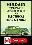 HUDSON TERRAPLANE 1938 Automotive Electrical Manual | PDF Download