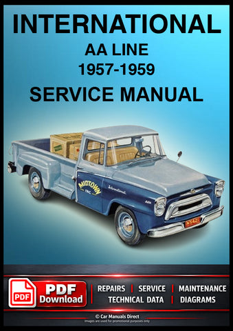 International AA-Line Truck 1957-1959 Service Manual | PDF Download