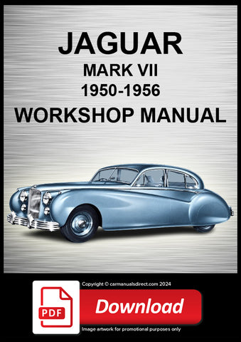 Jaguar Mark VII 1950-1956 Workshop Manual | PDF Download