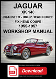 Jaguar XK140 1955-1957 Workshop Manual | PDF Download