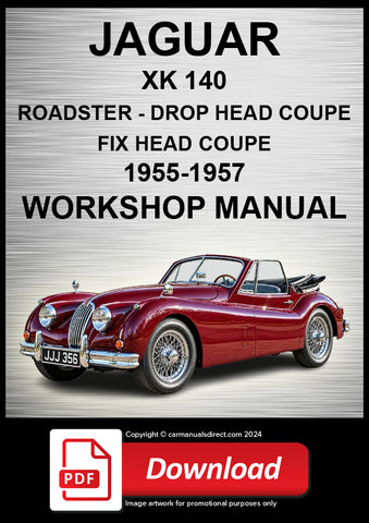 Jaguar XK140 1955-1957 Workshop Manual | PDF Download