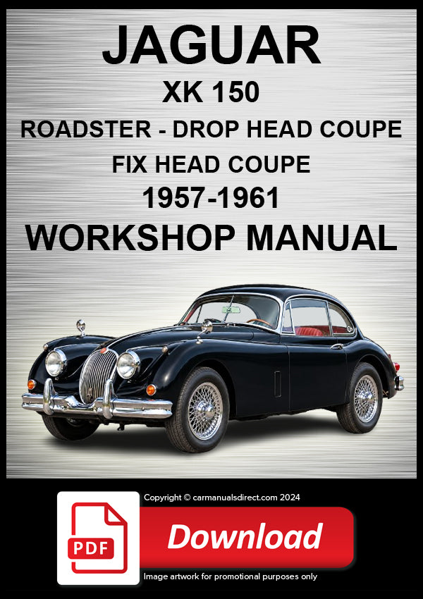 Jaguar XK150 1957-1961 Workshop Manual | PDF Download
