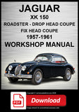 Jaguar XK150 1957-1961 Workshop Manual | PDF Download