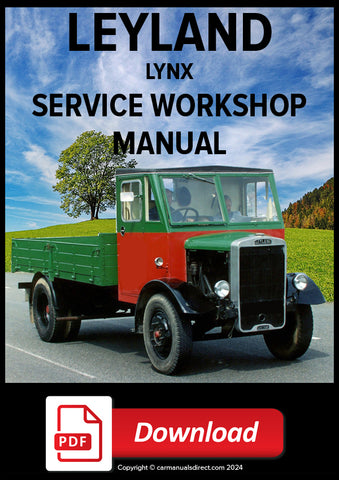 Leyland Lynx 1938-1940 Workshop Manual | PDF Download | carmanualsdirect