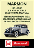 MARMON 8 & V16 1931-1933 Electrical Manual | PDF Download