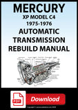Mercury 1975-1976 C4 Automatic Transmission Rebuild Manual | PDF Download