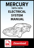Mercury 1975-1976 Electrical System Shop Manual | PDF Download