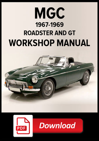 MGC Roadster and GT 1967-1969 Workshop Manual | PDF Download | carmanualsdirect