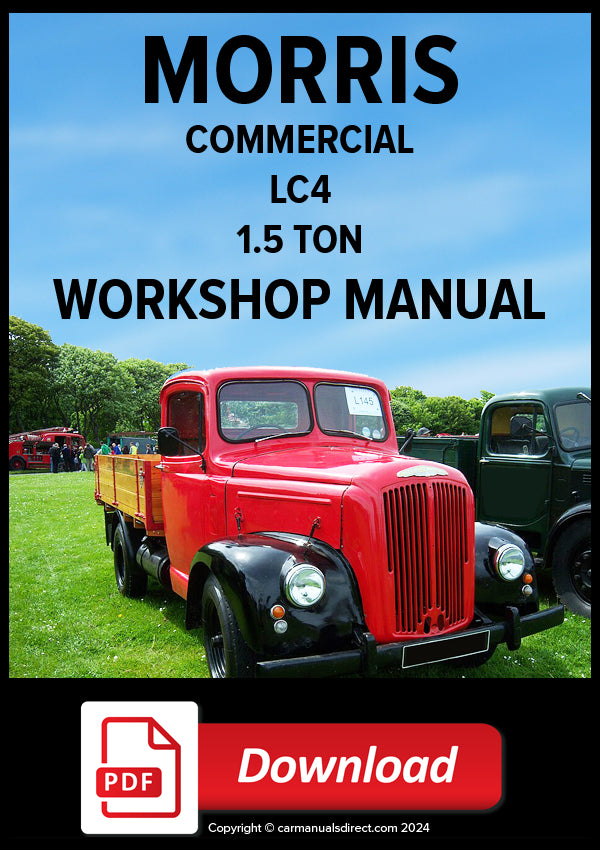 MORRIS Commercial LC4 1-1/2 Ton Workshop Manual | PDF Download | carmanualsdirect