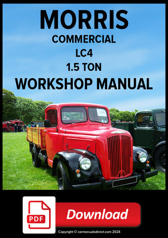 MORRIS Commercial LC4 1-1/2 Ton Workshop Manual | PDF Download | carmanualsdirect
