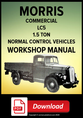 MORRIS Commercial LC5 1-1/2 Ton Workshop Manual | PDF Download | carmanualsdirect