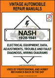 NASH 1928-1941 Automotive Electrical Manual for models 420-490, 660, 8-70-8-90, 9-60-9-90, 10-60-10-90, 1130-1190, 1220-1290, 3520-4140 | PDF Download | carmanualsdirect 