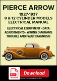 PIERCE ARROW 8 & V12 1927-1937 Electrical Manual | PDF Download