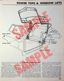 Power Roof Adjustment and Repair Manual All Models 1935-1949 | PDF Download Sample page 2 | carmanualsdirect