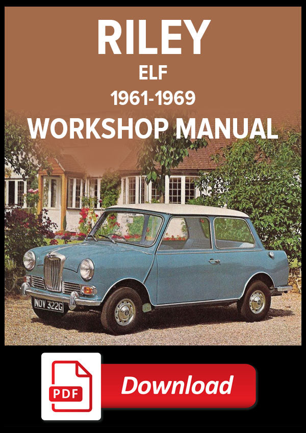 RILEY Elf 1961-1969 Factory Workshop Manual | PDF Download | carmanualsdirect