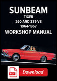 SUNBEAM Tiger 260 and 289 V8 1964-1967 Factory Workshop Manual | PDF Download | carmanualsdirect