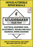 STUDEBAKER 1928-1941 All six cylinder and eight cylinder models including Commander, President, Champion, Dictator Automotive Electrical Manual | PDF Download | carmanualsdirect 