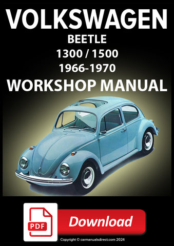 VOLKSWAGEN 1300 and 1500 1966-1970 Comprehensive Workshop Manual | PDF Download | carmanualsdirect