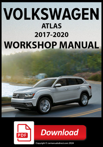 VW Atlas Workshop Manual PDF from Car Manuals Direct