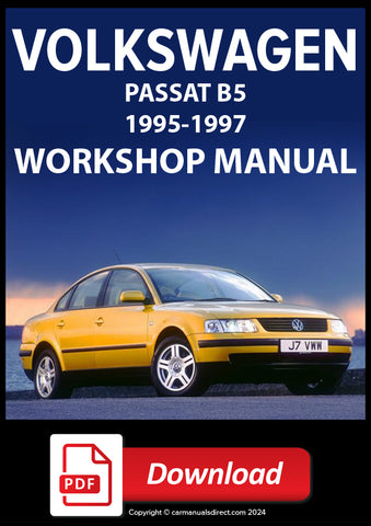 Volkswagen Passat B5 1995-1997 Workshop Manual | PDF Download | carmanualsdirect