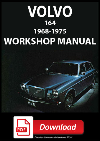 VOLVO 164 1968-1975 Workshop Manual | PDF Download | carmanualsdirect