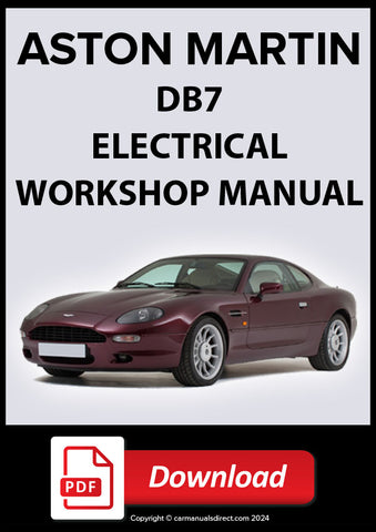 ASTON MARTIN DB7 Electrical Workshop Manual | PDF Download | Free | carmanualsdirect