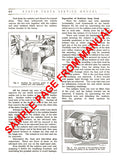 Austin K Series Truck 1939-48 Engine Rebuild Manual Sample Page 1