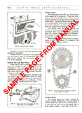Austin K Series Truck 1939-48 Engine Rebuild Manual Sample Page 2