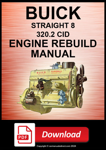 BUICK 320.2 CID STRAIGHT 8 Comprehensive Factory Engine Rebuild Workshop Manual | PDF Download | carmanualsdirect