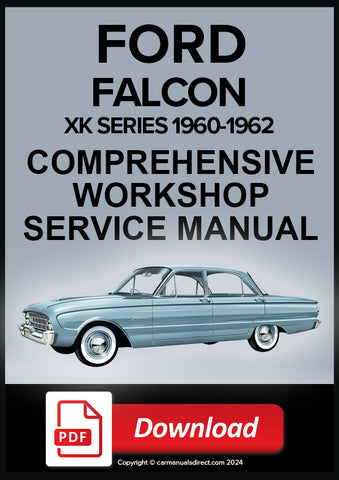 FORD Falcon XK 1960-1962 Workshop Service Repair Manual PDF Download