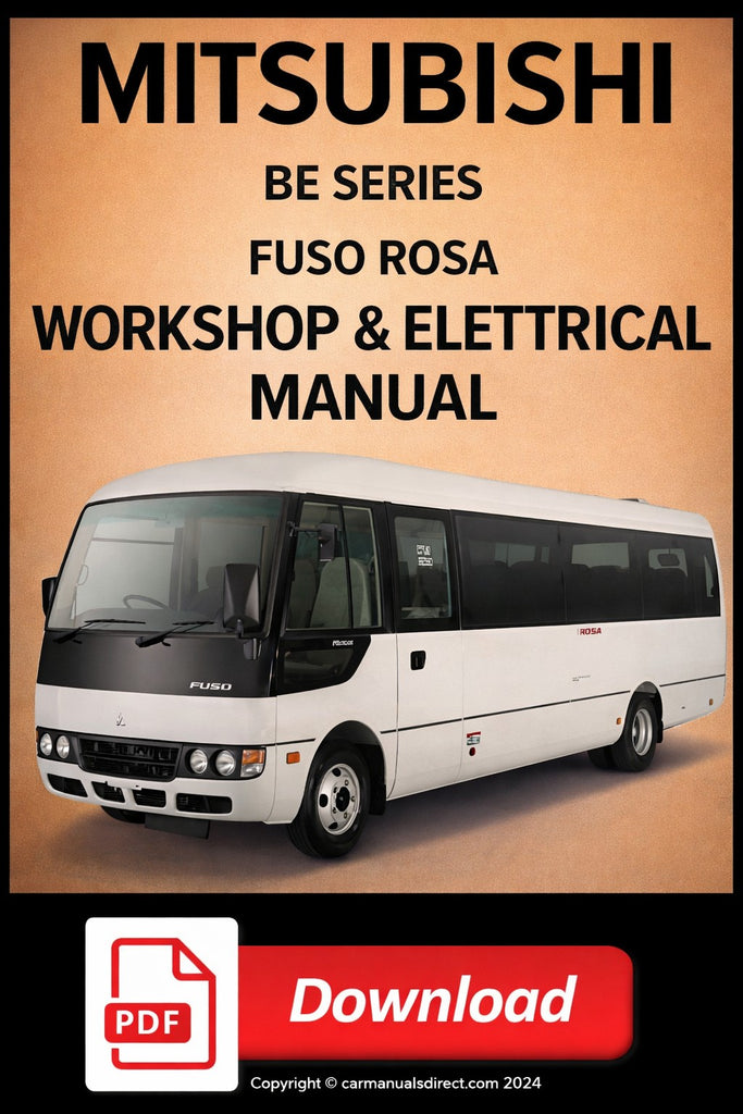 MITSUBISHI Fuso Rosa BE Series Workshop Manual | PDF Download 