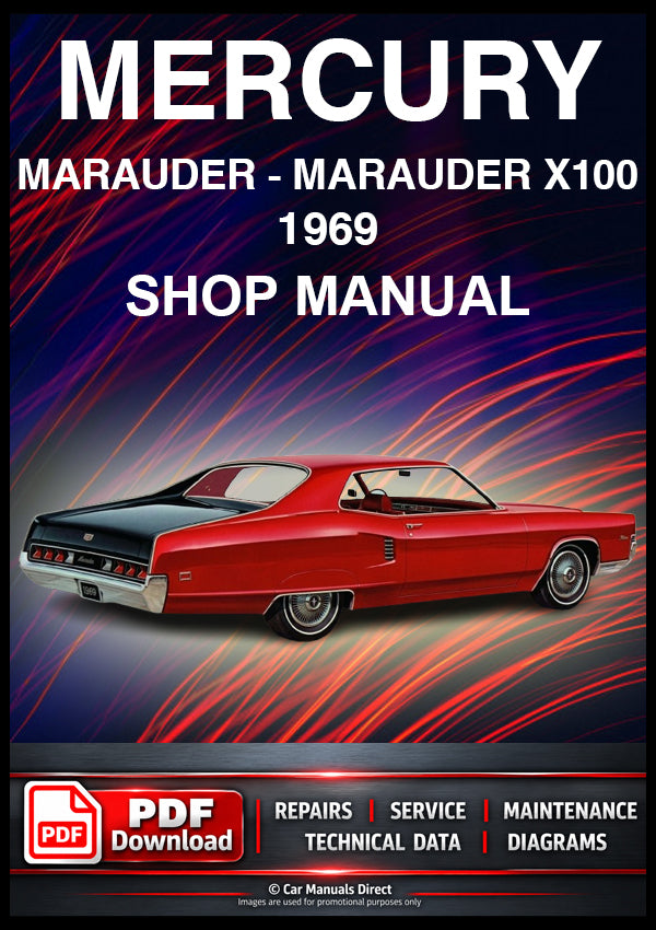 Mercury Marauder, Marauder X100 1969 Shop Manual | PDF Download